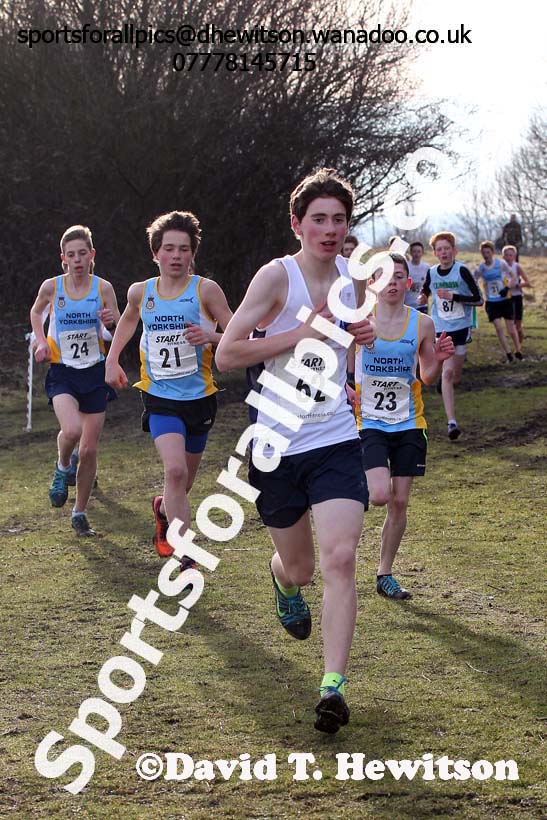 Inter Counties Schools Cross Country, Temple Park, South Shields. Photo: David T. Hewitson/Sports for All Pics